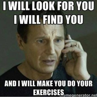 Be honest: who has been doing their home exercise plan this week?
